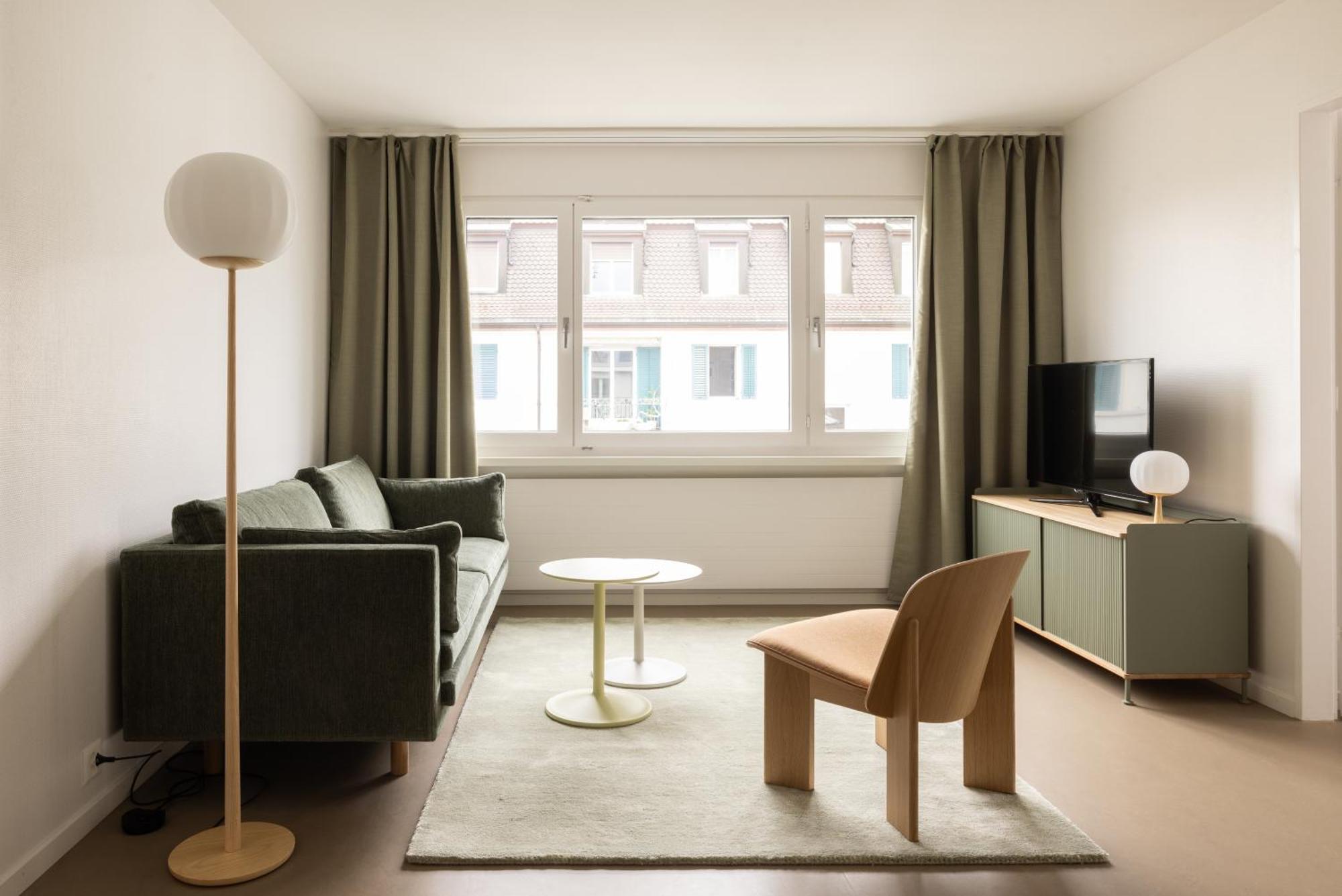 Ema House Serviced Apartments Aussersihl Zúrich Exterior foto